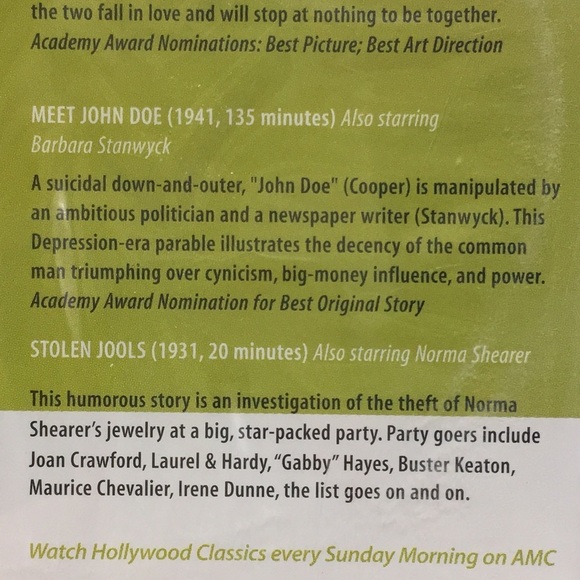 Sealed “Gary Cooper Classics” 4 Movies/2 DVDs - Picture 8 of 9